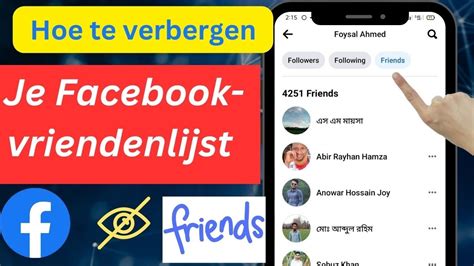 facebook profiel verbergen voor niet vrienden|Aanpassen wie het gedeelte Vrienden kan zien op Facebook